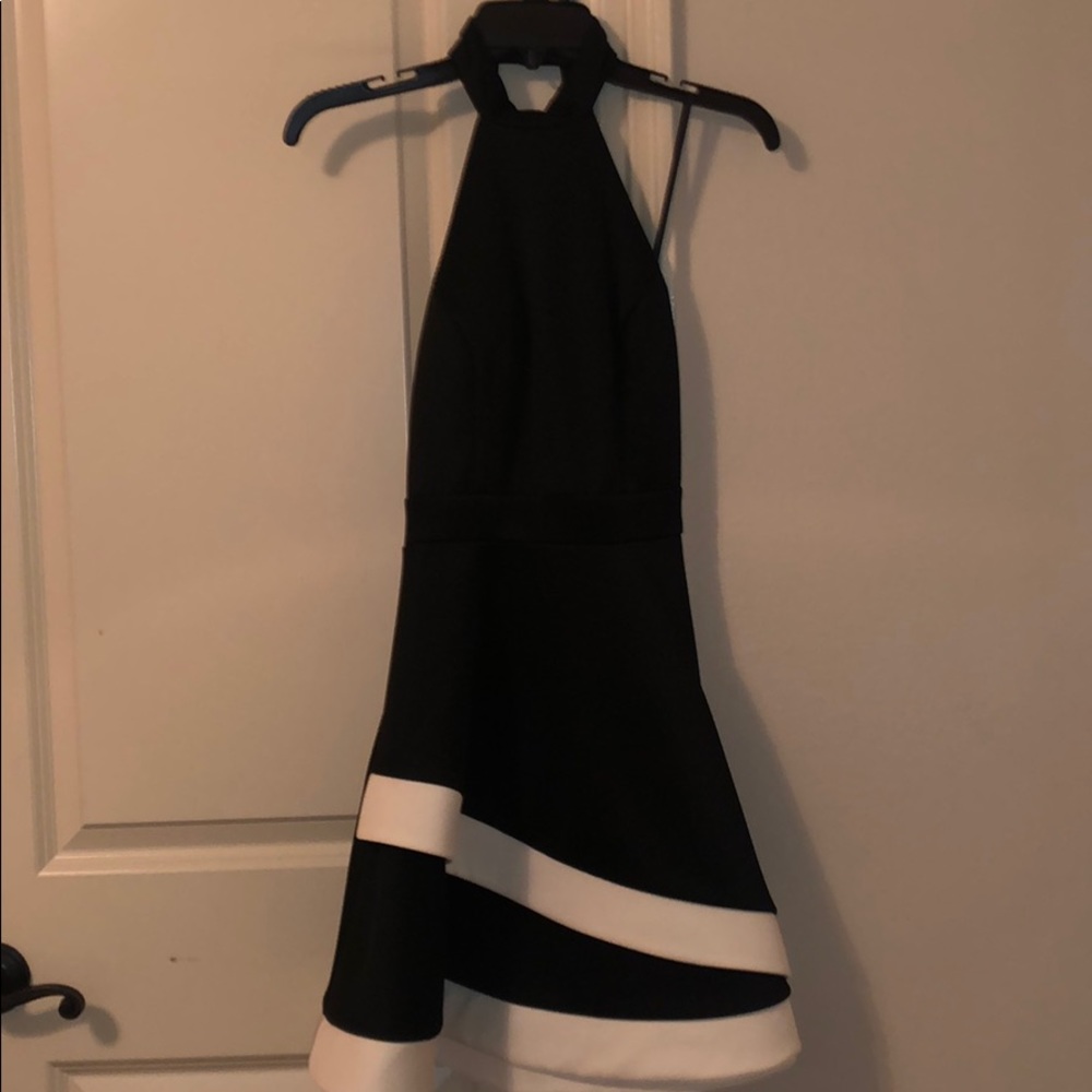 Black and White Dress
